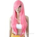 New 80cm luka Pink long straight cosplay wig CW147